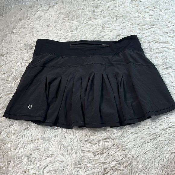 Lululemon Circuit Breaker Skirt II (Regular) (13") Black - Picture 5 of 7
